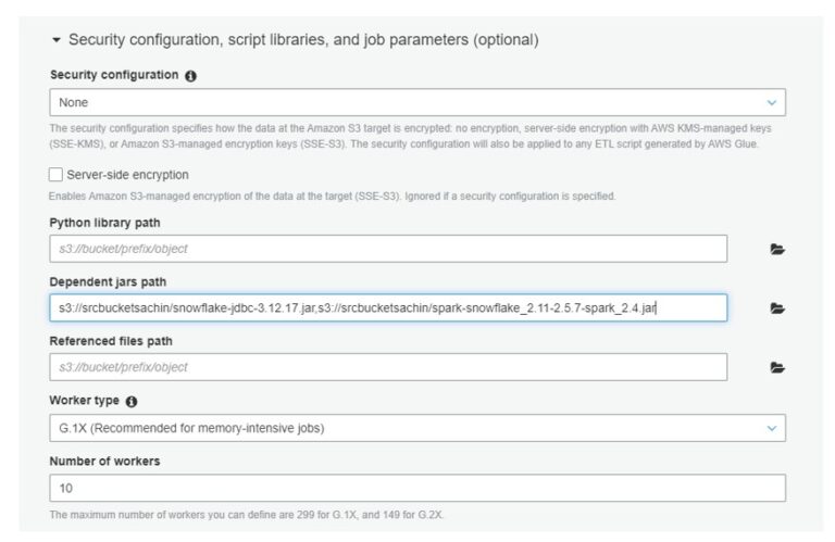 AWS GLUE Connect with SNOWFLAKE - Cloudyard