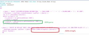 JSON.parse () and JSON.stringify()