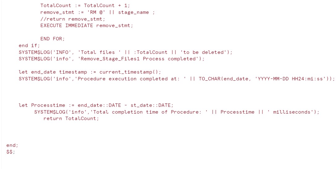 SQL Scripting Procedure