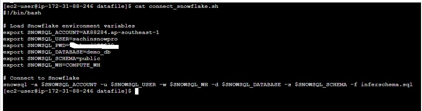 Connect_Snowflake Script