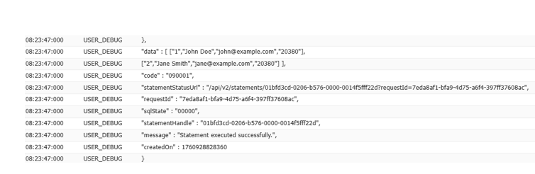 Apex Output