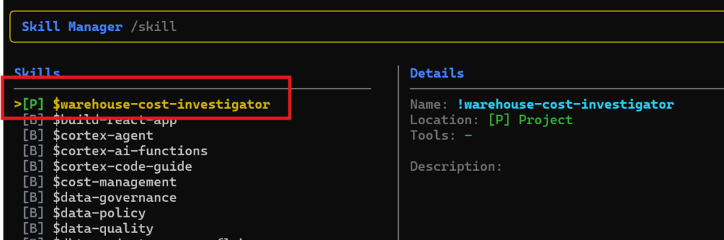 Cost Intelligence in Snowflake using Cortex Code Custom Skills - Cloudyard