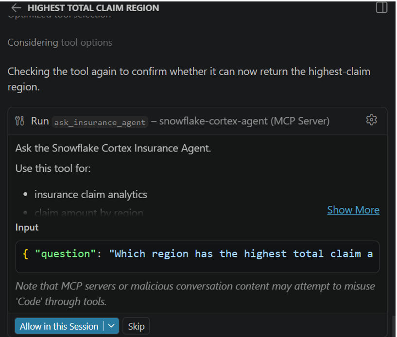 Ask Agent