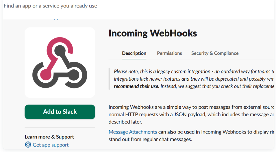 Add to Slack